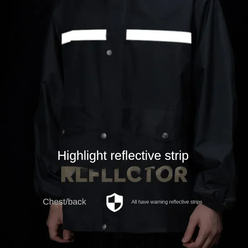 Непромокаемый дождевик для езды на велосипеде, мотоцикле, комплект дождевика и дождевика, светоотражающий плащ сплит-тип
Непромокаемый дождевик для езды на велосипеде, мотоцикле, комплект дождевика и дождевика, светоотражающий плащ сплит-тип