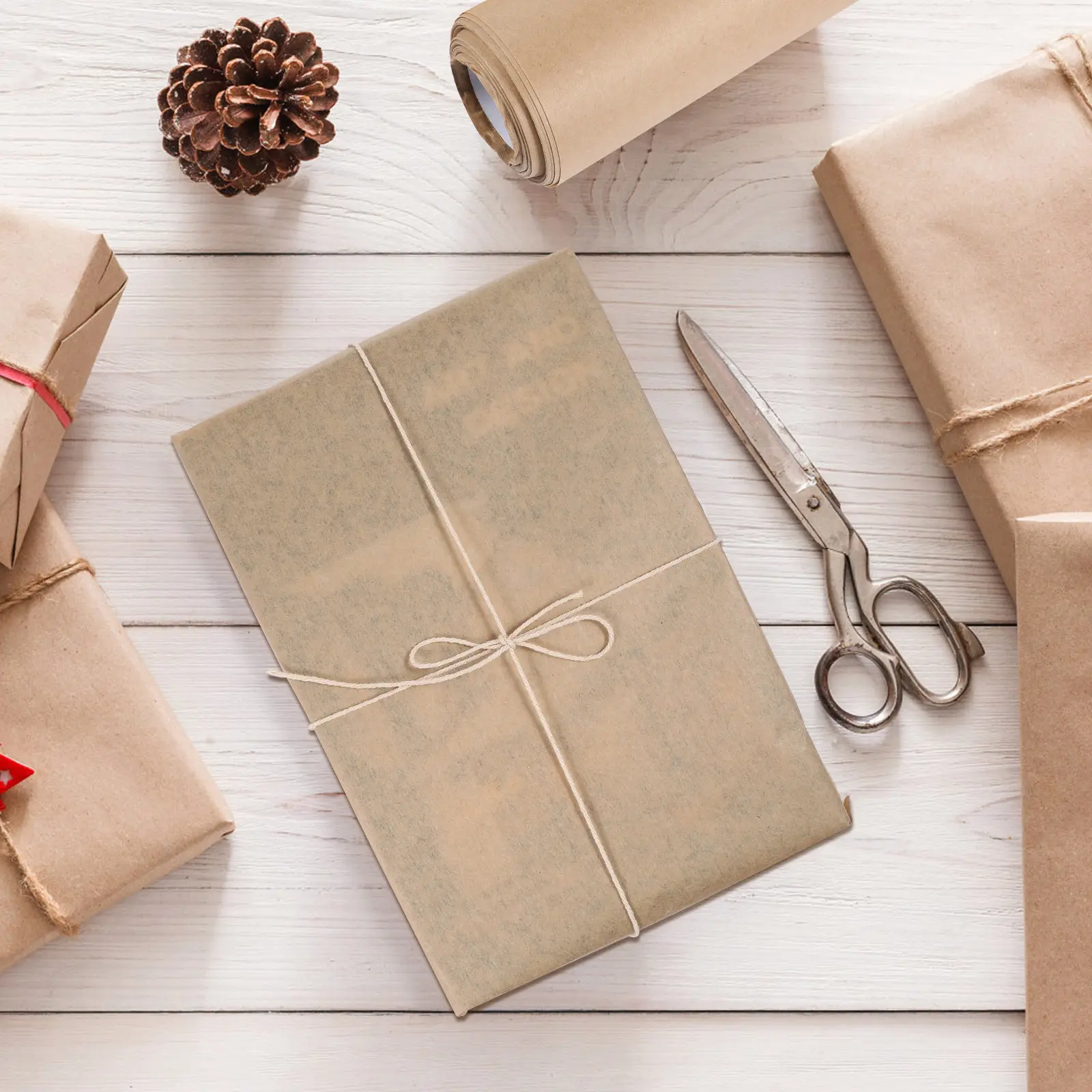 1 Roll Large Brown Kraft Paper Roll Multi Functional Wrapping Paper for Bouquet Gift Packing Covering Protection
1 Roll Large Brown Kraft Paper Roll Multi Functional Wrapping Paper for Bouquet Gift Packing Covering Protection