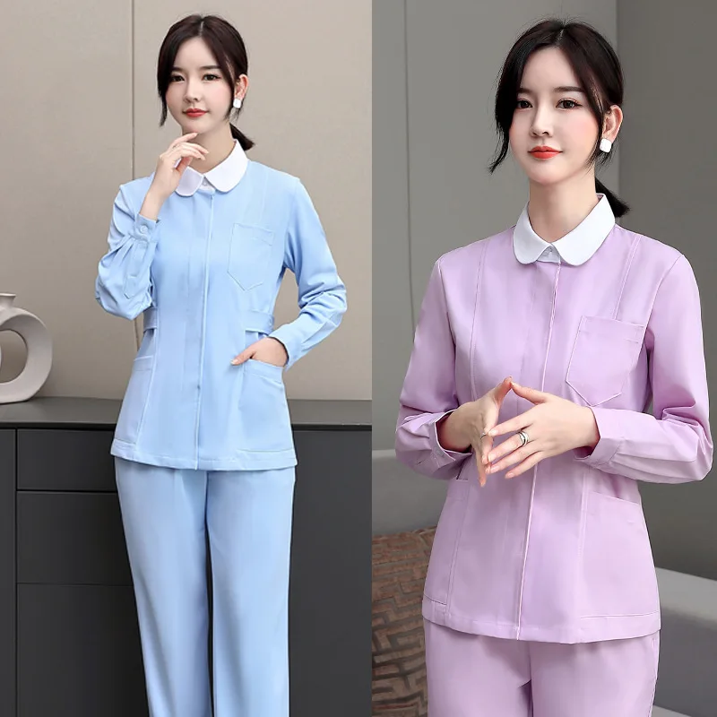 Long Sleeve Blue Uniform Split Suit Hospital Oral Pet Beauty Salon Nurse Overalls 2pcs Set
Long Sleeve Blue Uniform Split Suit Hospital Oral Pet Beauty Salon Nurse Overalls 2pcs Set