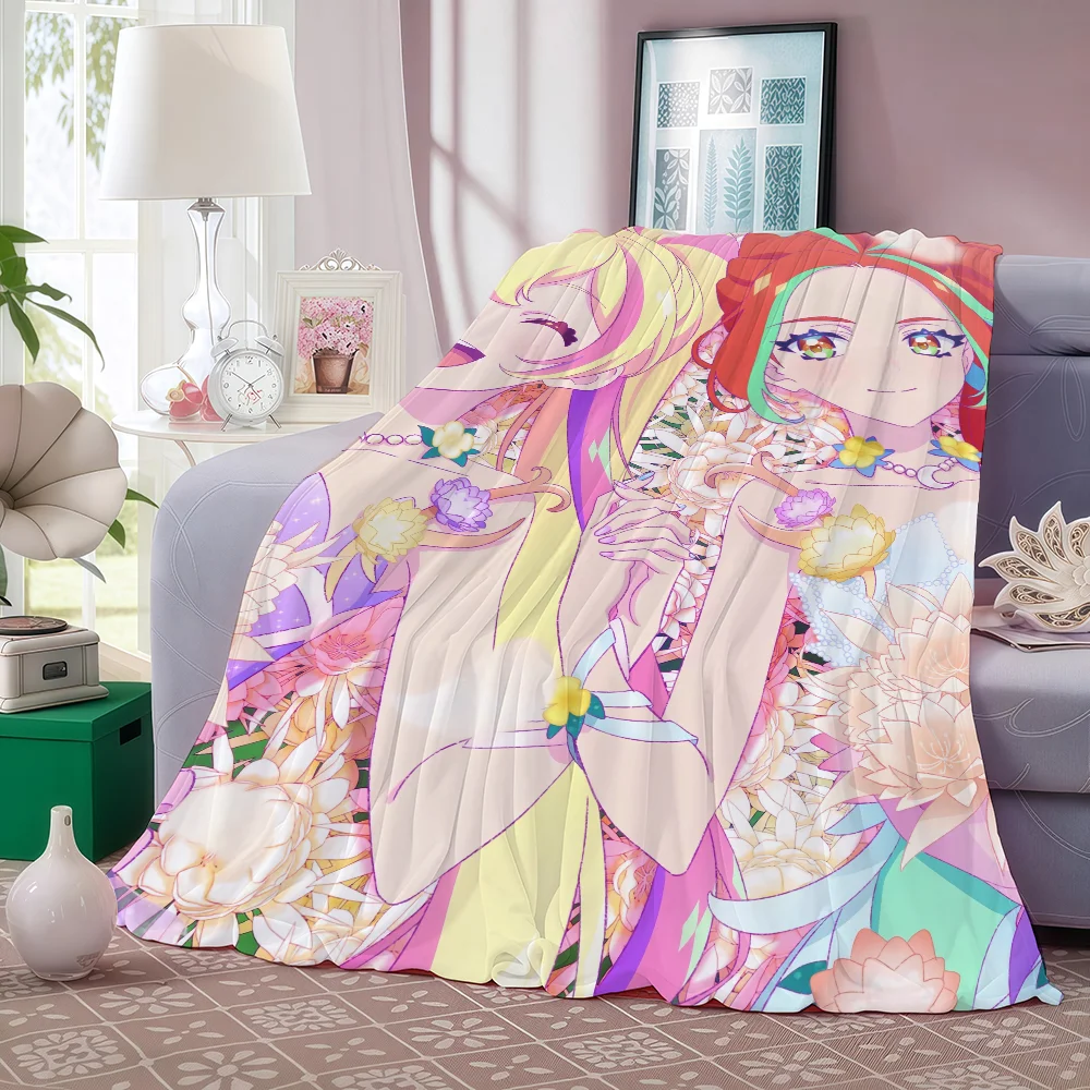 Anime Aikatsu Planet! Blanket Soft and Skin Friendly For Couch Bed Napping Bedspread All Seasons Comforter
Anime Aikatsu Planet! Blanket Soft and Skin Friendly For Couch Bed Napping Bedspread All Seasons Comforter