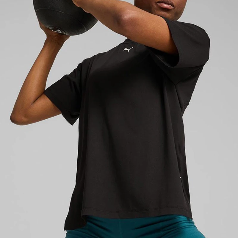 Оригинальная женская футболка Puma 2025 Summer Ladies Round Neck Training Loose Fitness с коротким рукавом 525776-01
Оригинальная женская футболка Puma 2025 Summer Ladies Round Neck Training Loose Fitness с коротким рукавом 525776-01