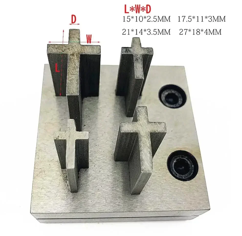 FOR 1SET Jewelry Metal Sheet Disc Disc Cutter Cutting Triangles Stars Rectangles Punching Jeweler Tool
FOR 1SET Jewelry Metal Sheet Disc Disc Cutter Cutting Triangles Stars Rectangles Punching Jeweler Tool