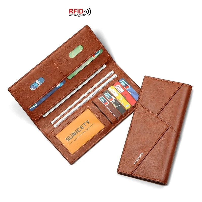 Men's Wallet Soild Color Retro Long Clutch Bag PU Leather Business Card Holder Coin Purse Money Clip with Jeep Letter Luxury Bag
Men's Wallet Soild Color Retro Long Clutch Bag PU Leather Business Card Holder Coin Purse Money Clip with Jeep Letter Luxury Bag