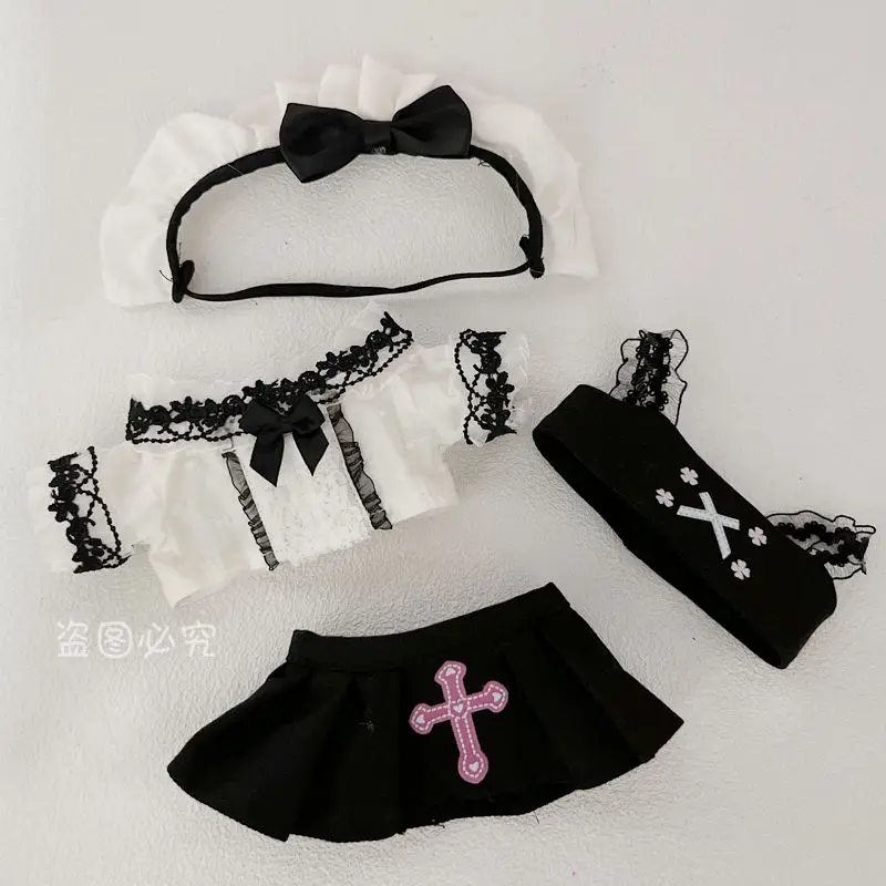 Skirt Cool Sweet Kawaii Set Kpop Costume 20cm Plush Stuffed Doll No Attribute Clothes Outfit Cosplay Birthday Gift
Skirt Cool Sweet Kawaii Set Kpop Costume 20cm Plush Stuffed Doll No Attribute Clothes Outfit Cosplay Birthday Gift