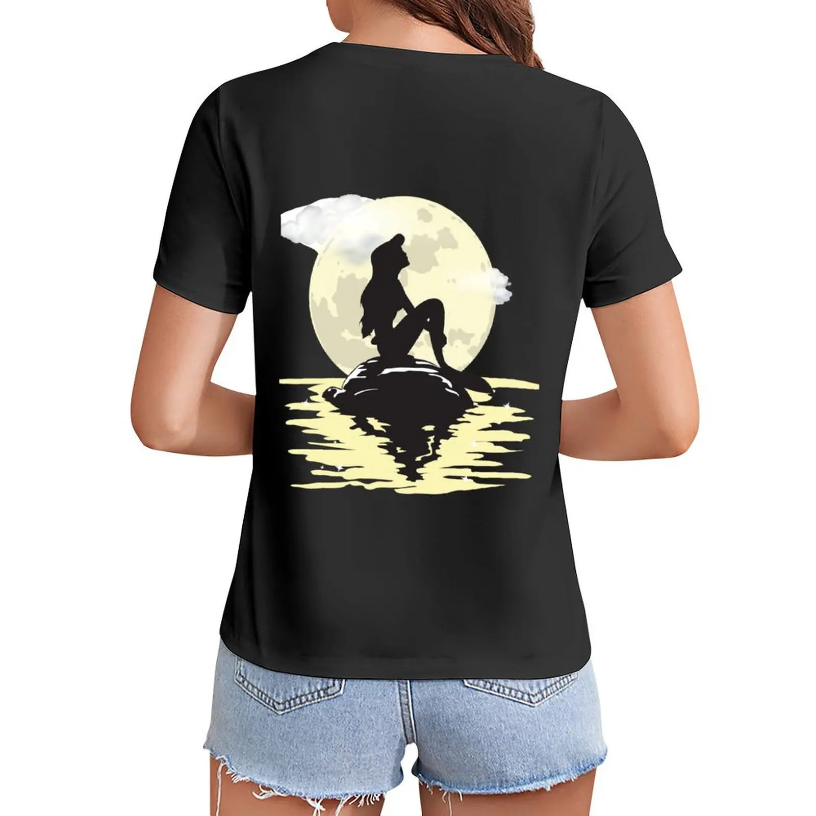 Under the Moonlight T-Shirt blacks blanks plus sizes luxury designer clothing Women
Under the Moonlight T-Shirt blacks blanks plus sizes luxury designer clothing Women