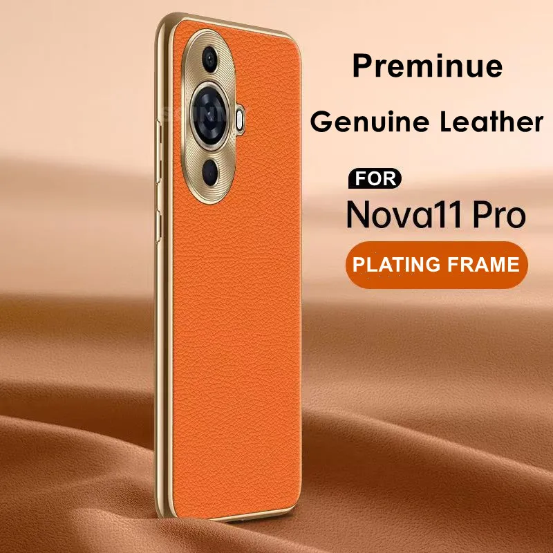 Роскошный чехол из натуральной кожи для телефона Huawei Nova 11 Pro, мягкий чехол-бампер с покрытием для Huawei Nova 11, деловые чехлы для телефонов
Роскошный чехол из натуральной кожи для телефона Huawei Nova 11 Pro, мягкий чехол-бампер с покрытием для Huawei Nova 11, деловые чехлы для телефонов
