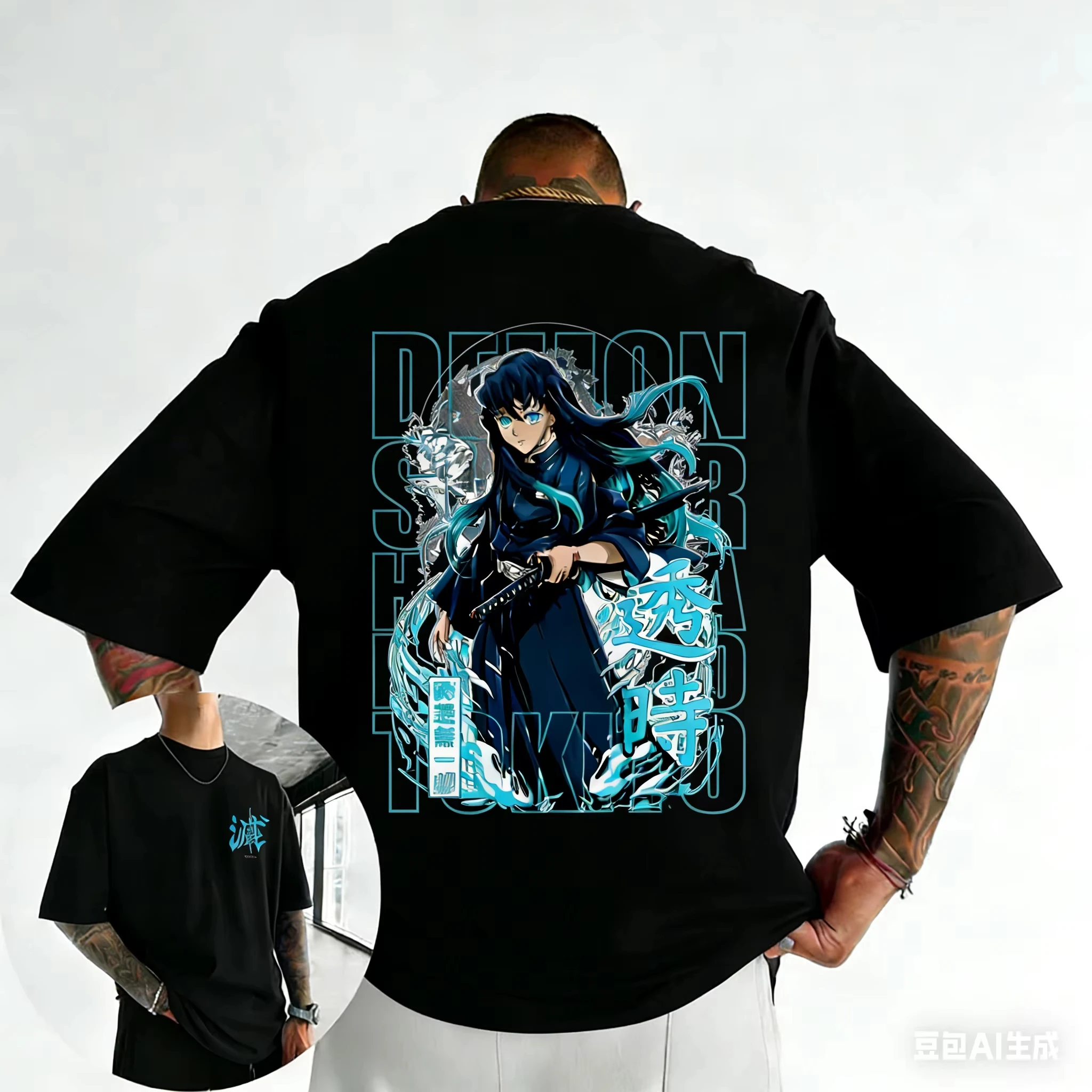 Футболка Demon Slayer Anime Tokitou Muichirou Co-Branded, хлопковая, унисекс, летняя, новинка 2026, уличный хип-хоп, повседневная, свободная, в стиле Y2K
Футболка Demon Slayer Anime Tokitou Muichirou Co-Branded, хлопковая, унисекс, летняя, новинка 2026, уличный хип-хоп, повседневная, свободная, в стиле Y2K