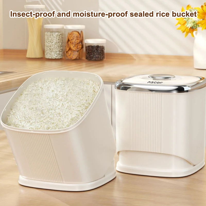 1Pcs Rice Bucket Food Container With Time Scale Rotating Kitchen Storage Box With Measuring Cup For Oatmeal Grain Cereal
1Pcs Rice Bucket Food Container With Time Scale Rotating Kitchen Storage Box With Measuring Cup For Oatmeal Grain Cereal