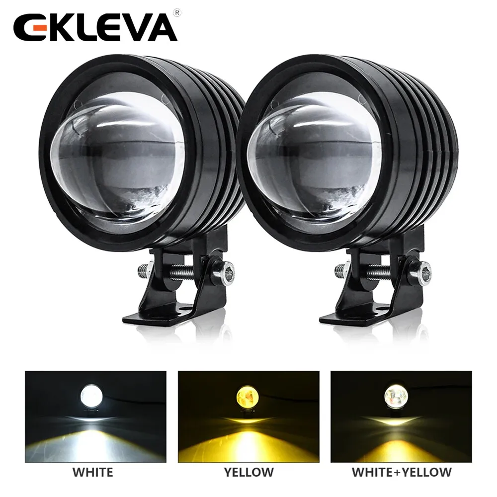 EKLEVA 2.5 Inch Led Work Light 6000K White 3500K Yellow Driving Light Fog Light Car UTV Truck Off Road Motorcycle led Spotlight
EKLEVA 2.5 Inch Led Work Light 6000K White 3500K Yellow Driving Light Fog Light Car UTV Truck Off Road Motorcycle led Spotlight