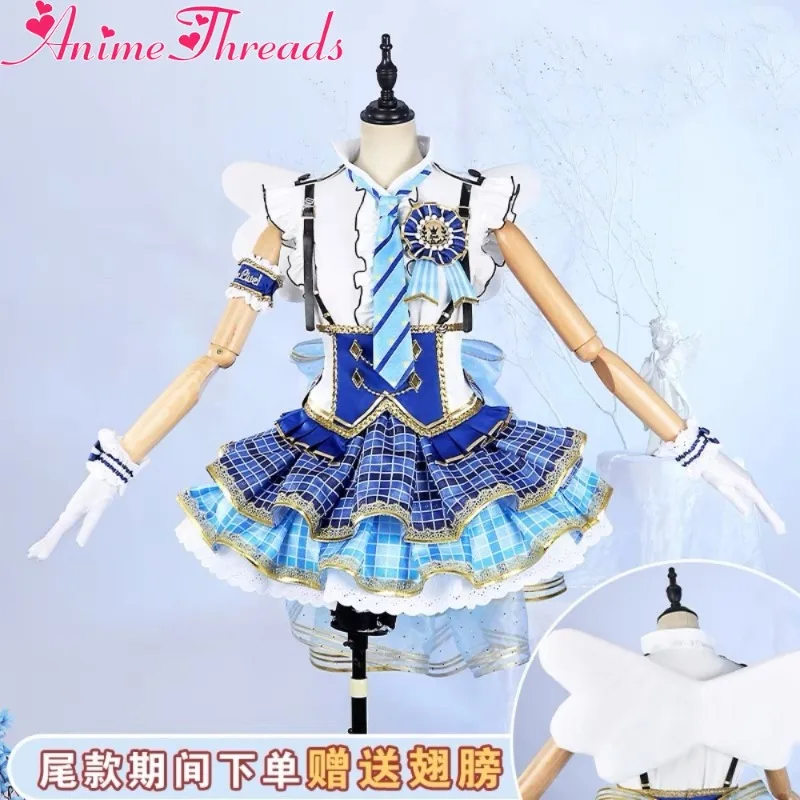 Костюм для косплея THREAD Lovelive Sonoda Umi, платье Blue Eros, игровая аниме-униформа для вечеринок, одежда для ролевых игр на Хэллоуин
Костюм для косплея THREAD Lovelive Sonoda Umi, платье Blue Eros, игровая аниме-униформа для вечеринок, одежда для ролевых игр на Хэллоуин