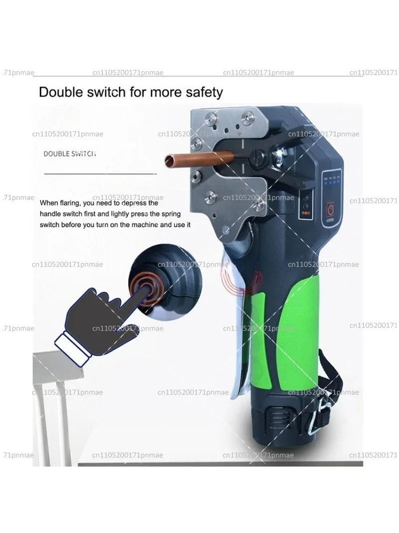 Automatic Lithium Battery Copper Tube Flare Tool for Air Conditioner Refrigerator Cordless Auto Flare
Automatic Lithium Battery Copper Tube Flare Tool for Air Conditioner Refrigerator Cordless Auto Flare