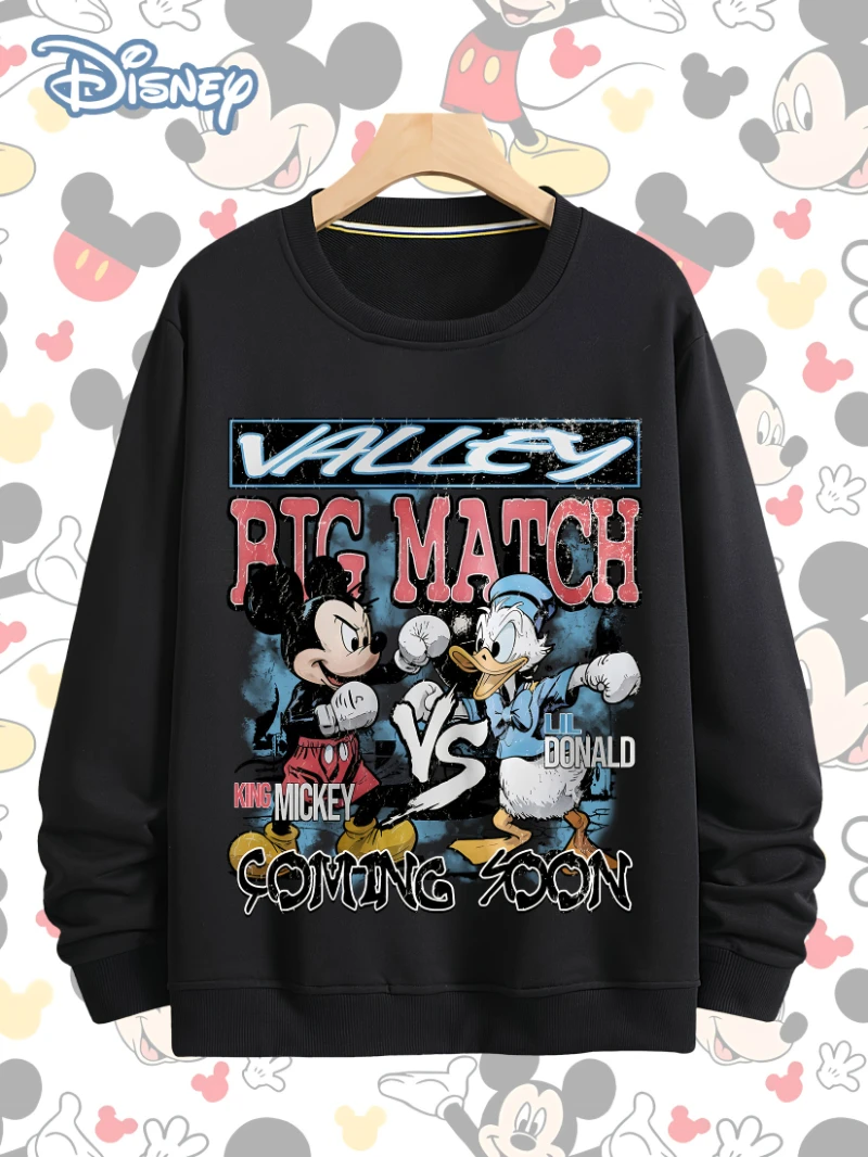 Disney Men'S Sweater - Mickey & Donald Duck Vintage Y2K Graphic Pullover, Soft Long Sleeve Crewneck Sweater
Disney Men'S Sweater - Mickey & Donald Duck Vintage Y2K Graphic Pullover, Soft Long Sleeve Crewneck Sweater