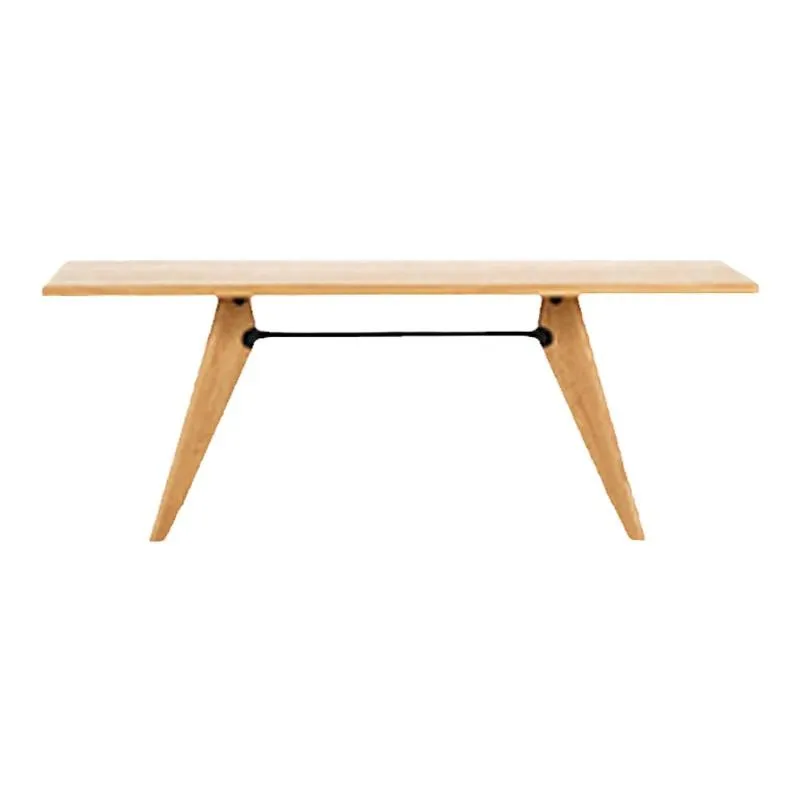 Solid wood dining table rectangular rice coffee negotiation work computer book
Solid wood dining table rectangular rice coffee negotiation work computer book