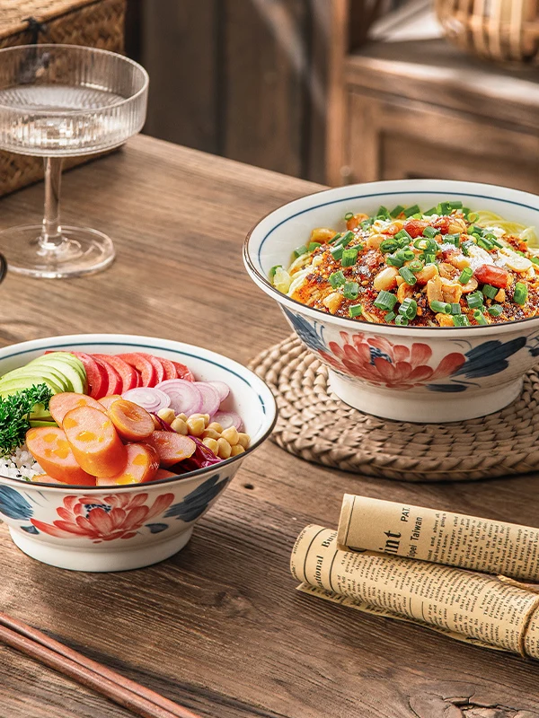 Large Size Cerc Soup Bowl Chinese Sle Home Use Classical Design Noodle Soup Bowl Simple Sli Restaurant Commercial Use
Large Size Cerc Soup Bowl Chinese Sle Home Use Classical Design Noodle Soup Bowl Simple Sli Restaurant Commercial Use