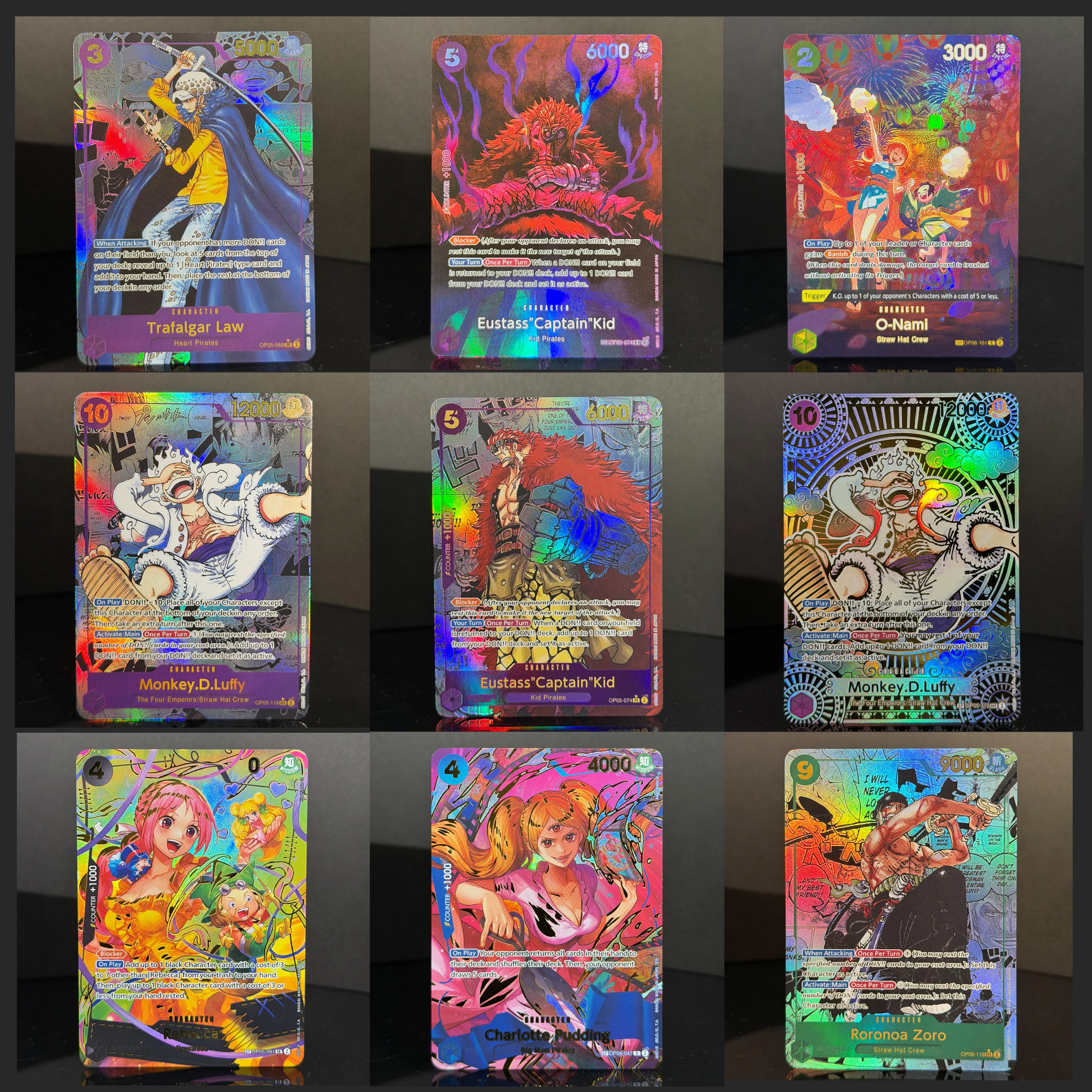 OPCG ONE PIECE OP05/06 SEC SP Manga Style Festival Style Meta Staple Premium Holo Foil Proxy Collection Law Nami Zoro OP05-119
OPCG ONE PIECE OP05/06 SEC SP Manga Style Festival Style Meta Staple Premium Holo Foil Proxy Collection Law Nami Zoro OP05-119