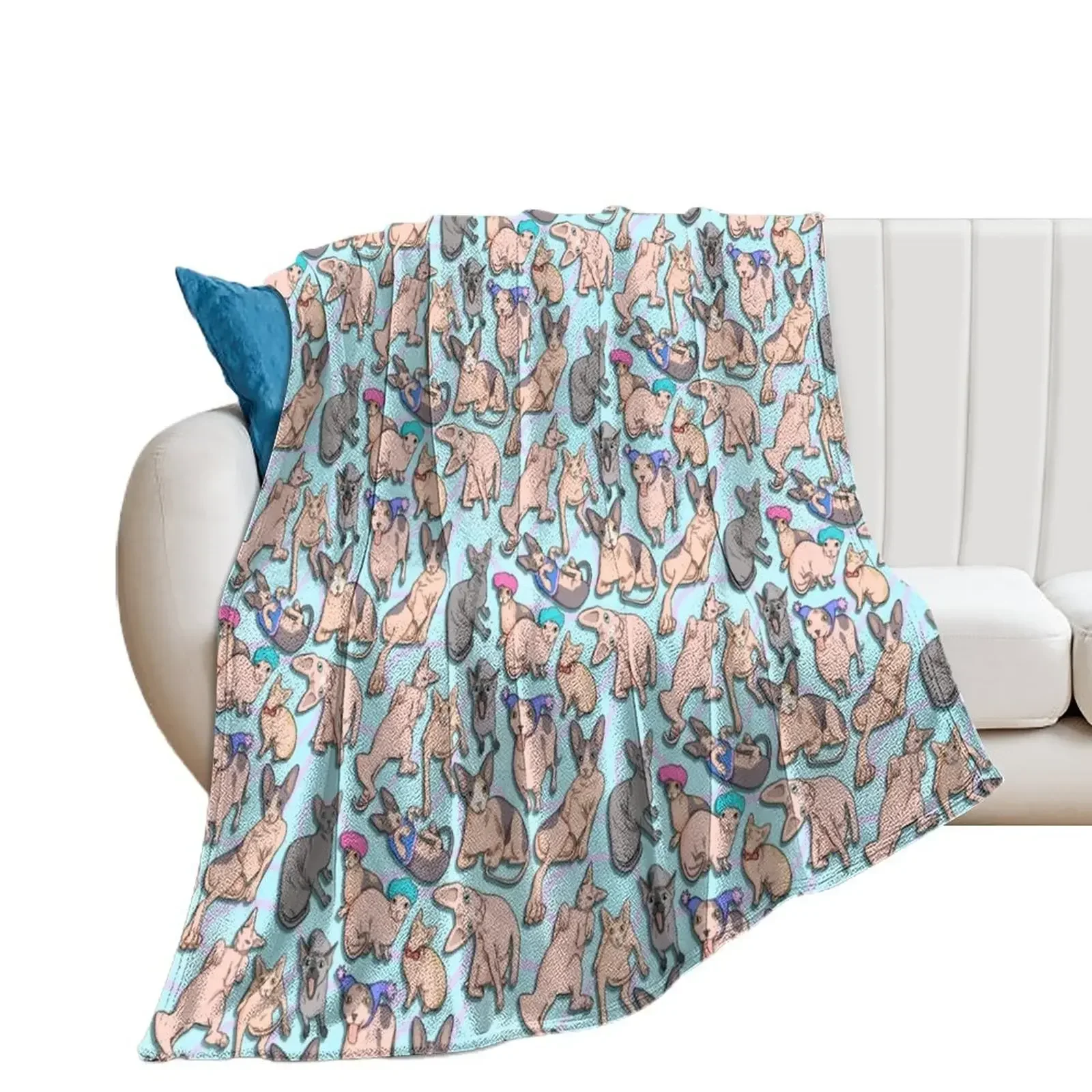 Sphynx Cat Pattern Throw Blanket anime Fashion Sofas Decorative Sofas Blankets
Sphynx Cat Pattern Throw Blanket anime Fashion Sofas Decorative Sofas Blankets