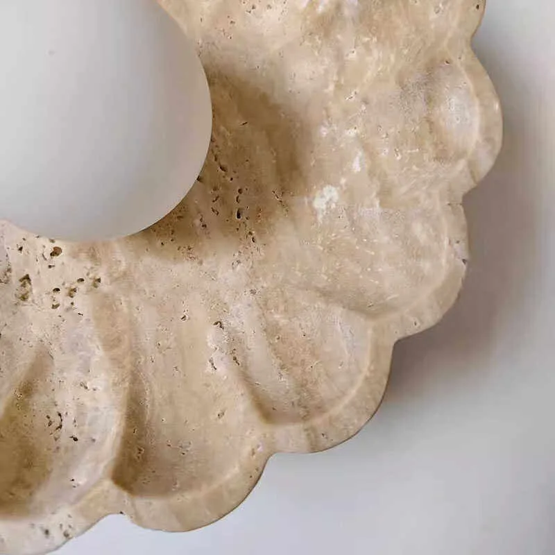 100% Natural Marble Wall Lamp, Mid-Century Wabi Sabi for Designer Villas, Living Room, Bedroom & Hallway
100% Natural Marble Wall Lamp, Mid-Century Wabi Sabi for Designer Villas, Living Room, Bedroom & Hallway