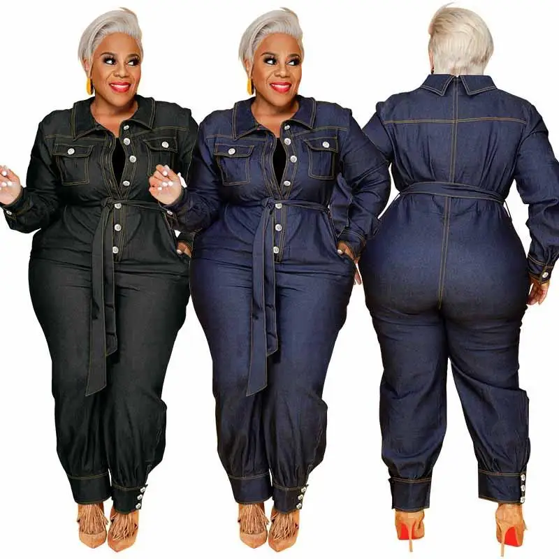 plus Size Women's Denim Jumpsuit Low Waist Long Pants Comfortable Fit Casual Style Fashionable Trendy Clothing
plus Size Women's Denim Jumpsuit Low Waist Long Pants Comfortable Fit Casual Style Fashionable Trendy Clothing
