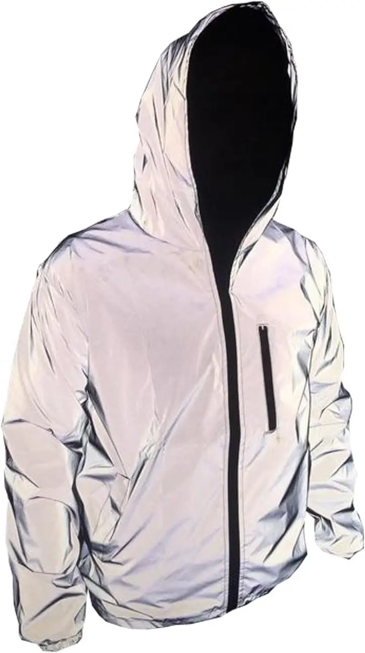 Male Bright Reflective Jacket Coat Winter Jackets Men's Hip Hop Thin Coat Grey Motorcycle Cycling Reflective Jacket Hooded Coat
Male Bright Reflective Jacket Coat Winter Jackets Men's Hip Hop Thin Coat Grey Motorcycle Cycling Reflective Jacket Hooded Coat