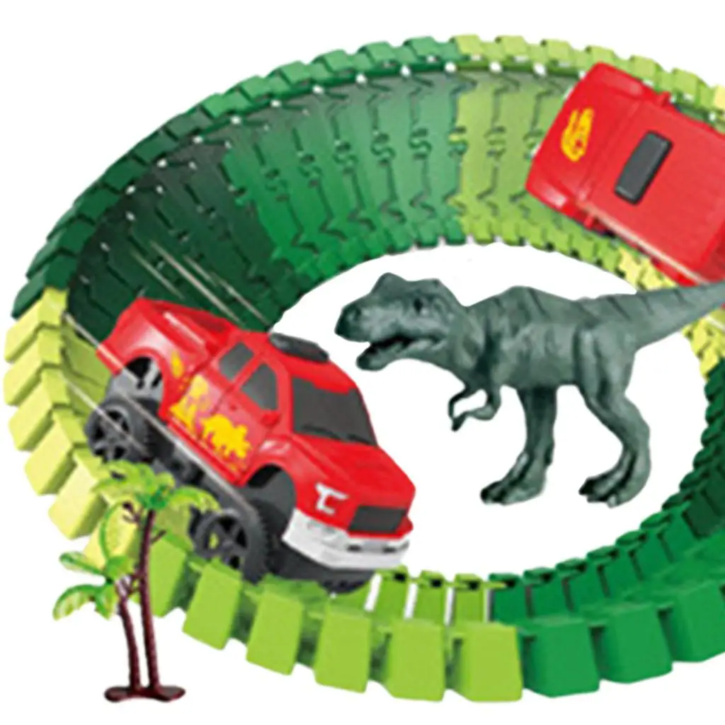 Dinosaur Toys Flexible Track Build for 3 4 5 6 Year & Up Old Kids
Dinosaur Toys Flexible Track Build for 3 4 5 6 Year & Up Old Kids