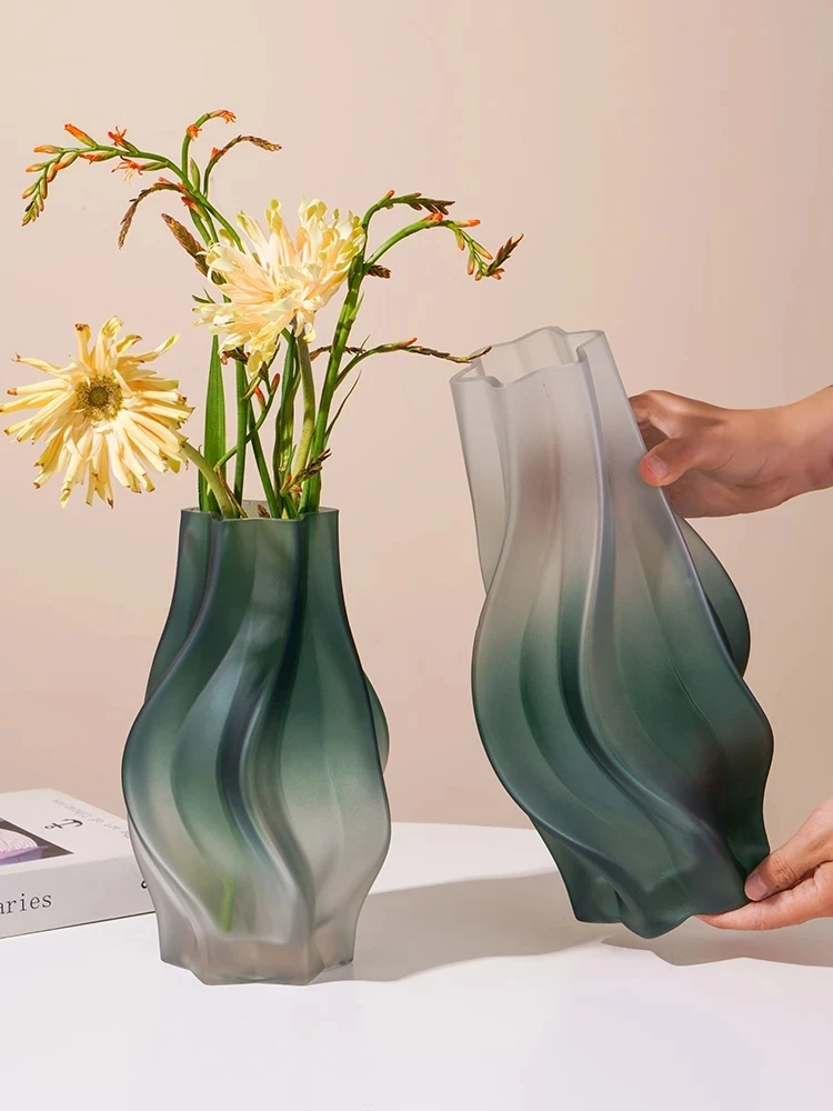 Nordic Minimalist Style Frosting Glass Vase Classic Home Living Room Decoration Stand For Flowers Decorative Vases Modern
Nordic Minimalist Style Frosting Glass Vase Classic Home Living Room Decoration Stand For Flowers Decorative Vases Modern