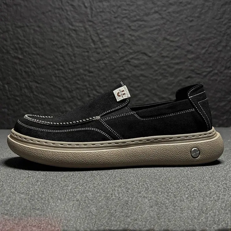 2026 Men's Breathable One Step Canvas Shoes Summer New Style Cloth Shoes Thick Bottom Lightweight Board Shoes Wide Head Casual
2026 Men's Breathable One Step Canvas Shoes Summer New Style Cloth Shoes Thick Bottom Lightweight Board Shoes Wide Head Casual