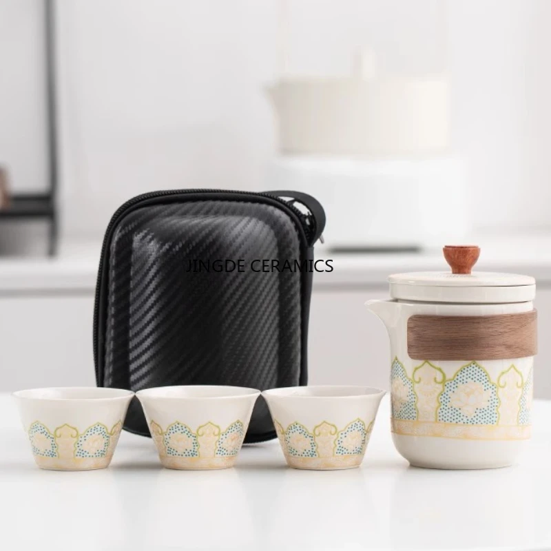 5 шт./компл., дорожный керамический чайный сервиз, портативная уличная чайная чашка, чайный сервиз, аксессуары, бытовой съедобный чайный набор, принадлежности для кухонного бара
5 шт./компл., дорожный керамический чайный сервиз, портативная уличная чайная чашка, чайный сервиз, аксессуары, бытовой съедобный чайный набор, принадлежности для кухонного бара