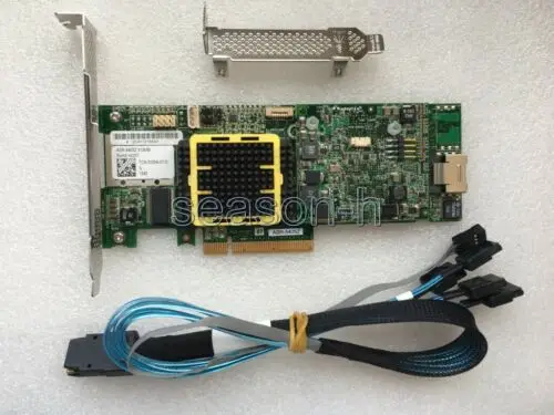 Adaptec ASR-5405Z 2266800-R 512MB 5405Z SATA SAS 4-Ports RAID PCI Express x8 Controller+cables
Adaptec ASR-5405Z 2266800-R 512MB 5405Z SATA SAS 4-Ports RAID PCI Express x8 Controller+cables