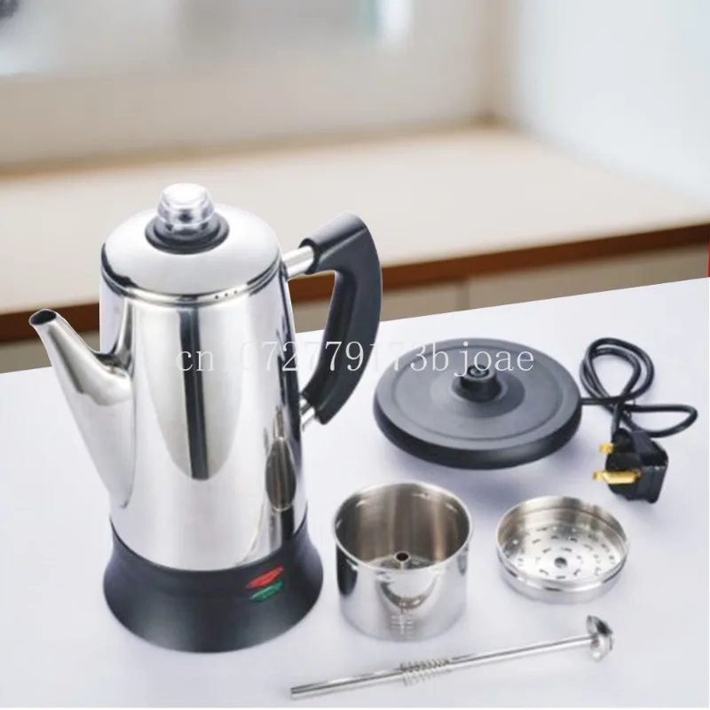 SENSEMAKE-Electric Coffee Percolator, Stainless Steel, Quick Brew, Vintage Spout, 12 Cup, 110V, 220V
SENSEMAKE-Electric Coffee Percolator, Stainless Steel, Quick Brew, Vintage Spout, 12 Cup, 110V, 220V