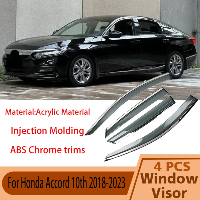 Автомобильный оконный козырек для Honda Accord 10th 2018 2019 2020-2023, оконная защита от дождя, защита от дождя, дефлектор от дождя, автомобильный козырек от атмосферных воздействий
Автомобильный оконный козырек для Honda Accord 10th 2018 2019 2020-2023, оконная защита от дождя, защита от дождя, дефлектор от дождя, автомобильный козырек от атмосферных воздействий