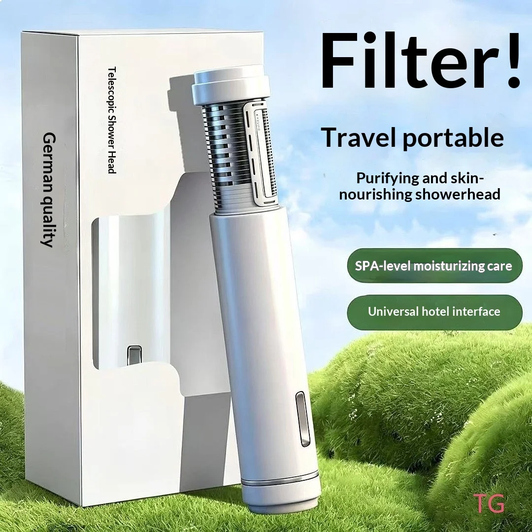 Mini Filter Travel Telescopic Shower Head Portable Handheld Water Saving High Pressure
Mini Filter Travel Telescopic Shower Head Portable Handheld Water Saving High Pressure