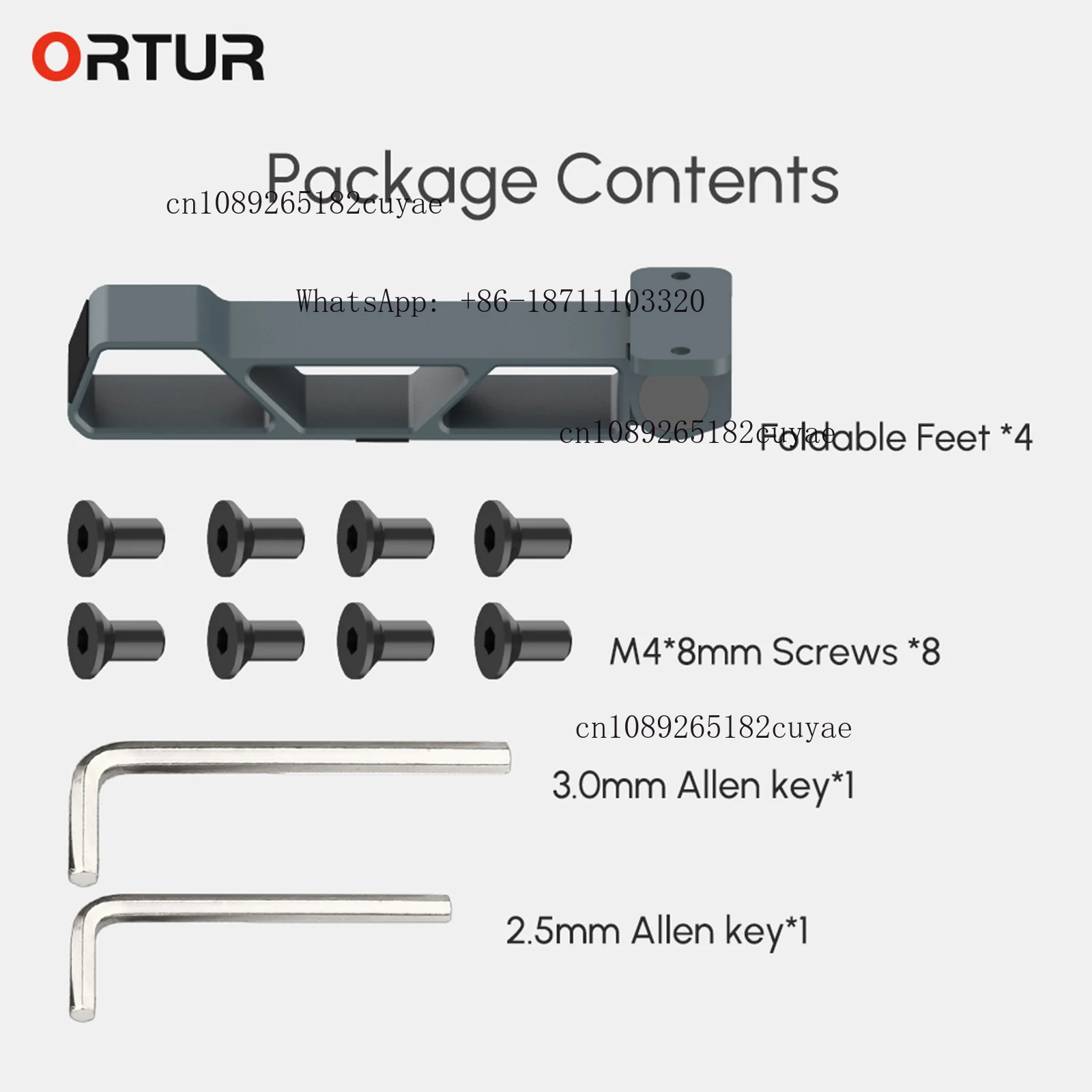 for Laser Upgrading Spare Accessories Parts Ortur Laser Master 3 Engaver Foldable Feet Lift Device
for Laser Upgrading Spare Accessories Parts Ortur Laser Master 3 Engaver Foldable Feet Lift Device