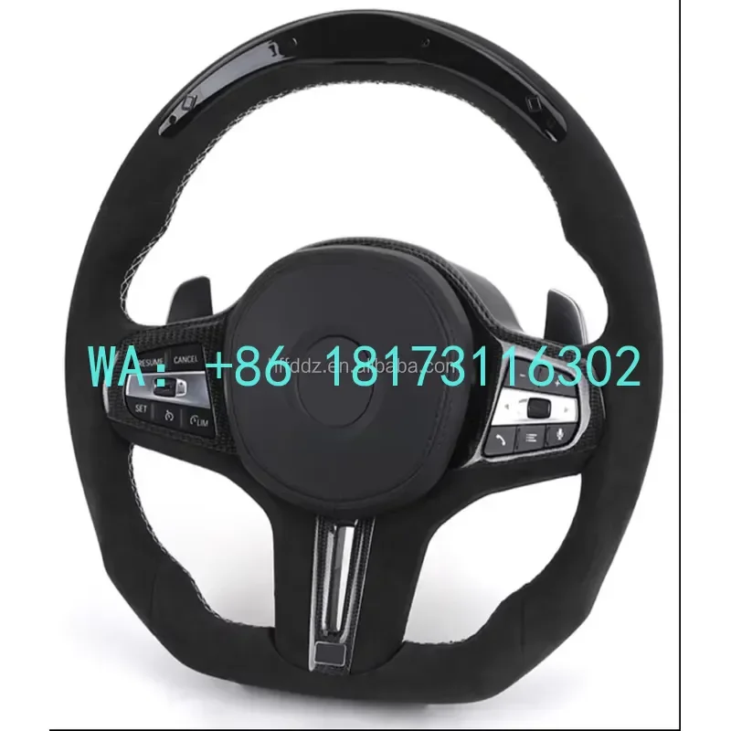 China Plant 2026 F10 F11 F20 F21 F22 F30 F31 F32 F36 F80 F82 M3 M4 M Sport PU Leather Steering Wheel Sport Interior Steering
China Plant 2026 F10 F11 F20 F21 F22 F30 F31 F32 F36 F80 F82 M3 M4 M Sport PU Leather Steering Wheel Sport Interior Steering