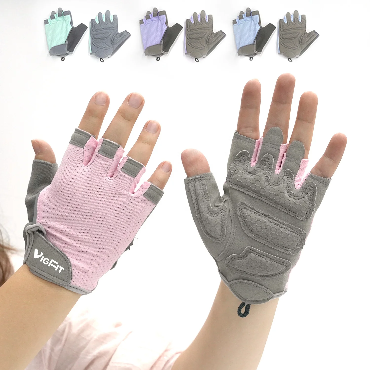 Sports Cycling Bike Gloves Padded Half Finger Bicycle Gloves with Shock-Absorbing Anti-Slip Biking Gloves for Men & Women
Sports Cycling Bike Gloves Padded Half Finger Bicycle Gloves with Shock-Absorbing Anti-Slip Biking Gloves for Men & Women