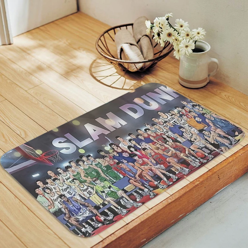 Anime Carpet for Bedroom Slam Dunk Bathroom Kitchen Non-slip Foot Mat Flannel Doormat Entrance Door Hallway Living Room Rug
Anime Carpet for Bedroom Slam Dunk Bathroom Kitchen Non-slip Foot Mat Flannel Doormat Entrance Door Hallway Living Room Rug