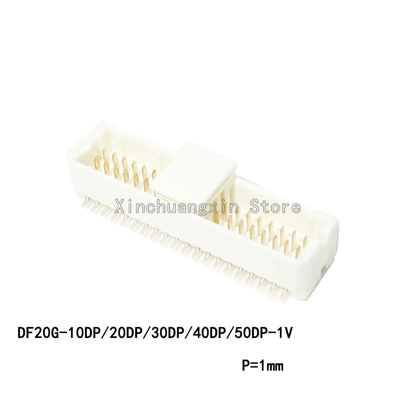 1PCS DF20G-40DP-1V(56) 10P 20P 30P DF20G-50DP 1MM pitch, double row gold-plated wire-to-board pin header
1PCS DF20G-40DP-1V(56) 10P 20P 30P DF20G-50DP 1MM pitch, double row gold-plated wire-to-board pin header