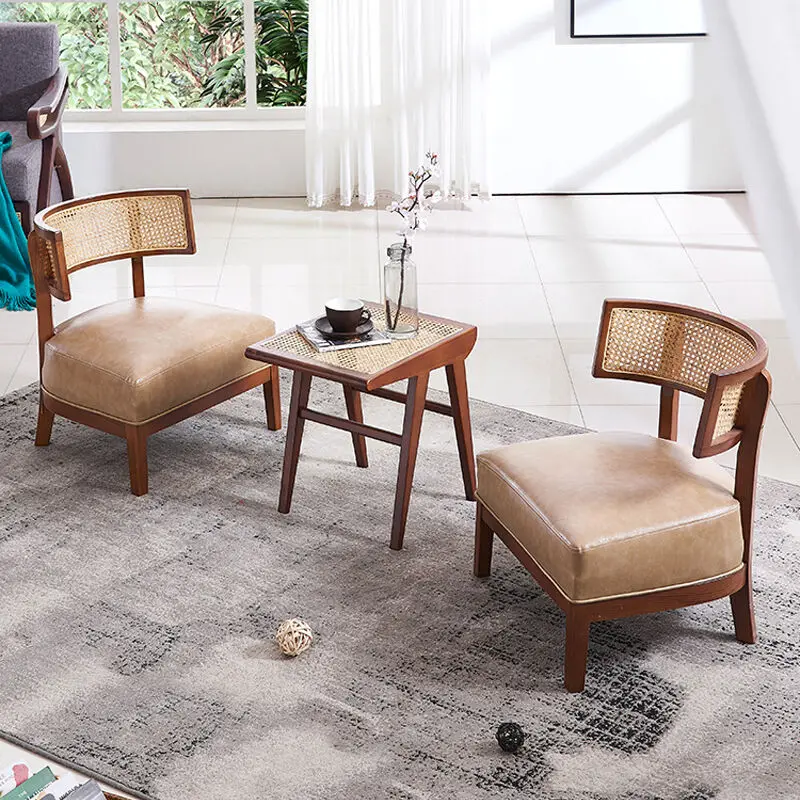 Rattan sofa chair Balcony single leisure chair Japanese rattan retro lazy sofa Cafe Nordic single chair
Rattan sofa chair Balcony single leisure chair Japanese rattan retro lazy sofa Cafe Nordic single chair