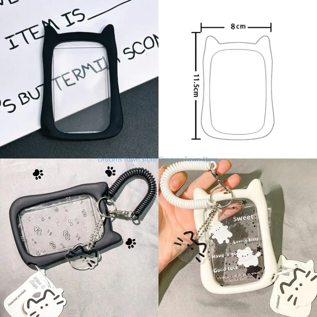 HX6A Clear Card Case with Spring Lanyard Card Holder for Security Card Medicare Card
HX6A Clear Card Case with Spring Lanyard Card Holder for Security Card Medicare Card
