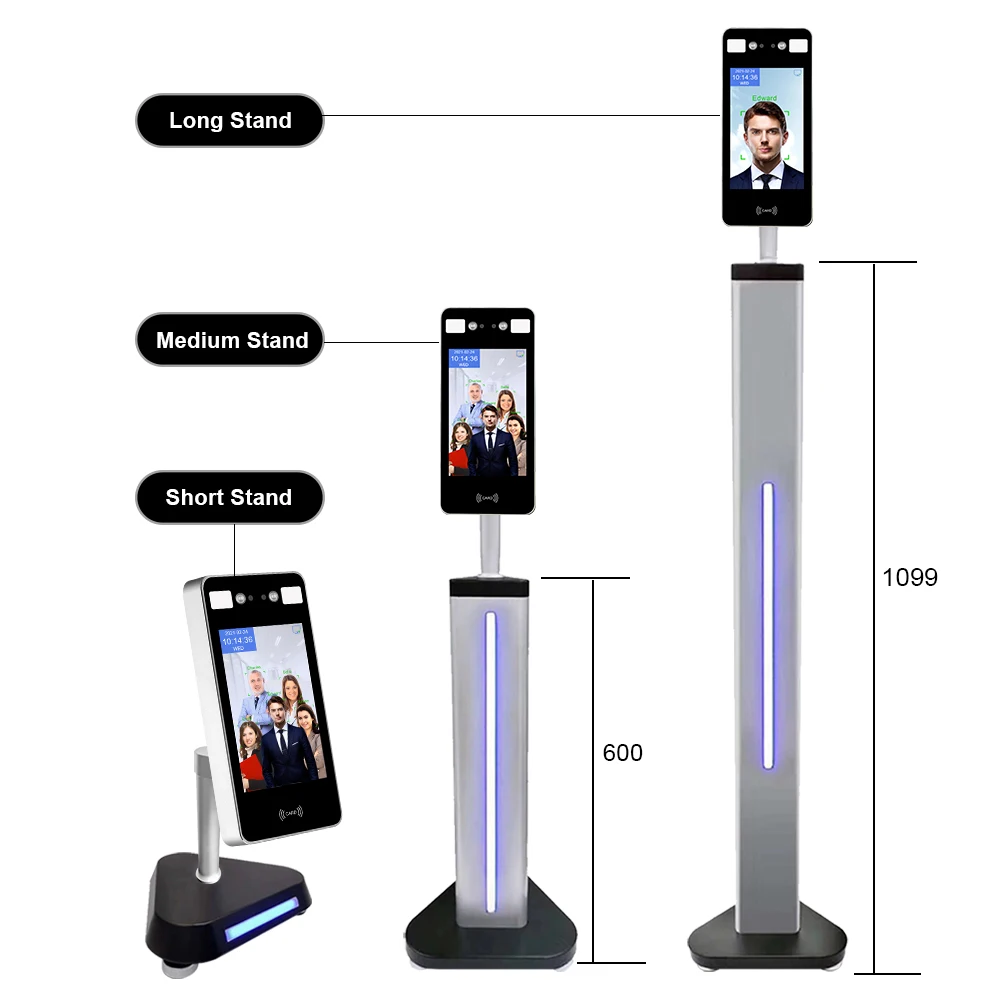 TIMY AI Dynamic 8 Inch IPS Touch Screen Web Cloud Free SDK TCP&IP RFID Card QR Code Scanning Door Access Control Face With Wifi
TIMY AI Dynamic 8 Inch IPS Touch Screen Web Cloud Free SDK TCP&IP RFID Card QR Code Scanning Door Access Control Face With Wifi