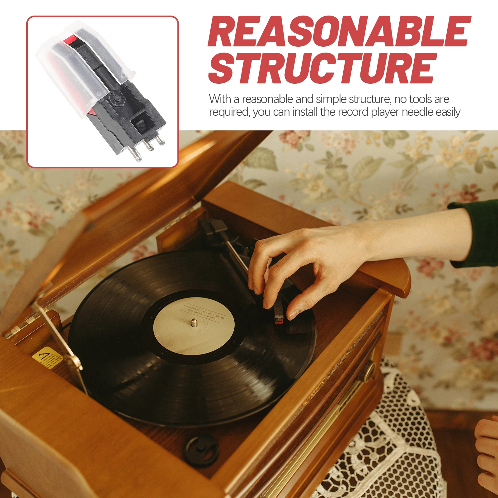 Stylus Needle Replacement for Record Player Turntable Abs Phonograph Universal DJ Equipment Accessories Plastic
Stylus Needle Replacement for Record Player Turntable Abs Phonograph Universal DJ Equipment Accessories Plastic
