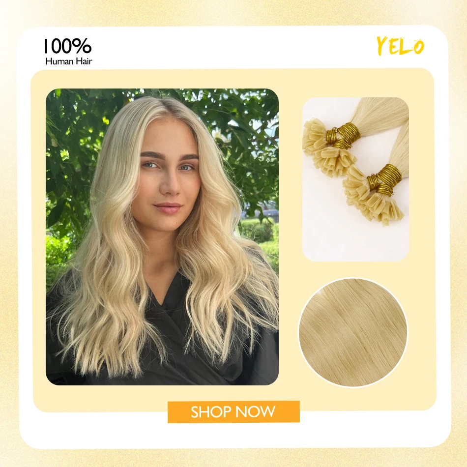 YELO U Tip Наращивание волос Hot Fusion Кератиновые ногти Человеческие волосы Темно-коричневые платиновые блондинки 12-26 дюймов o.8G/пряди для тонких волос
YELO U Tip Наращивание волос Hot Fusion Кератиновые ногти Человеческие волосы Темно-коричневые платиновые блондинки 12-26 дюймов o.8G/пряди для тонких волос