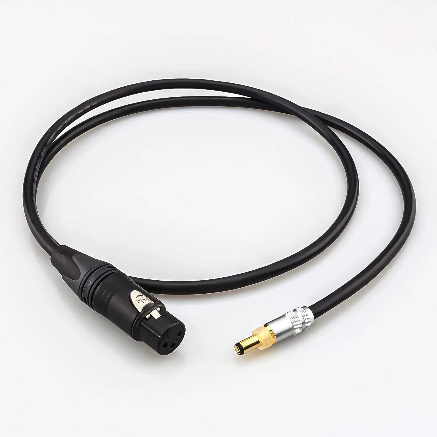 Premium Oyaide DC Plug 2.1mm/2.5mm to Neutrik 3 Pin XLR Female HiFi DC Power Wire For HDPLEX 200W Linear Supply
Premium Oyaide DC Plug 2.1mm/2.5mm to Neutrik 3 Pin XLR Female HiFi DC Power Wire For HDPLEX 200W Linear Supply