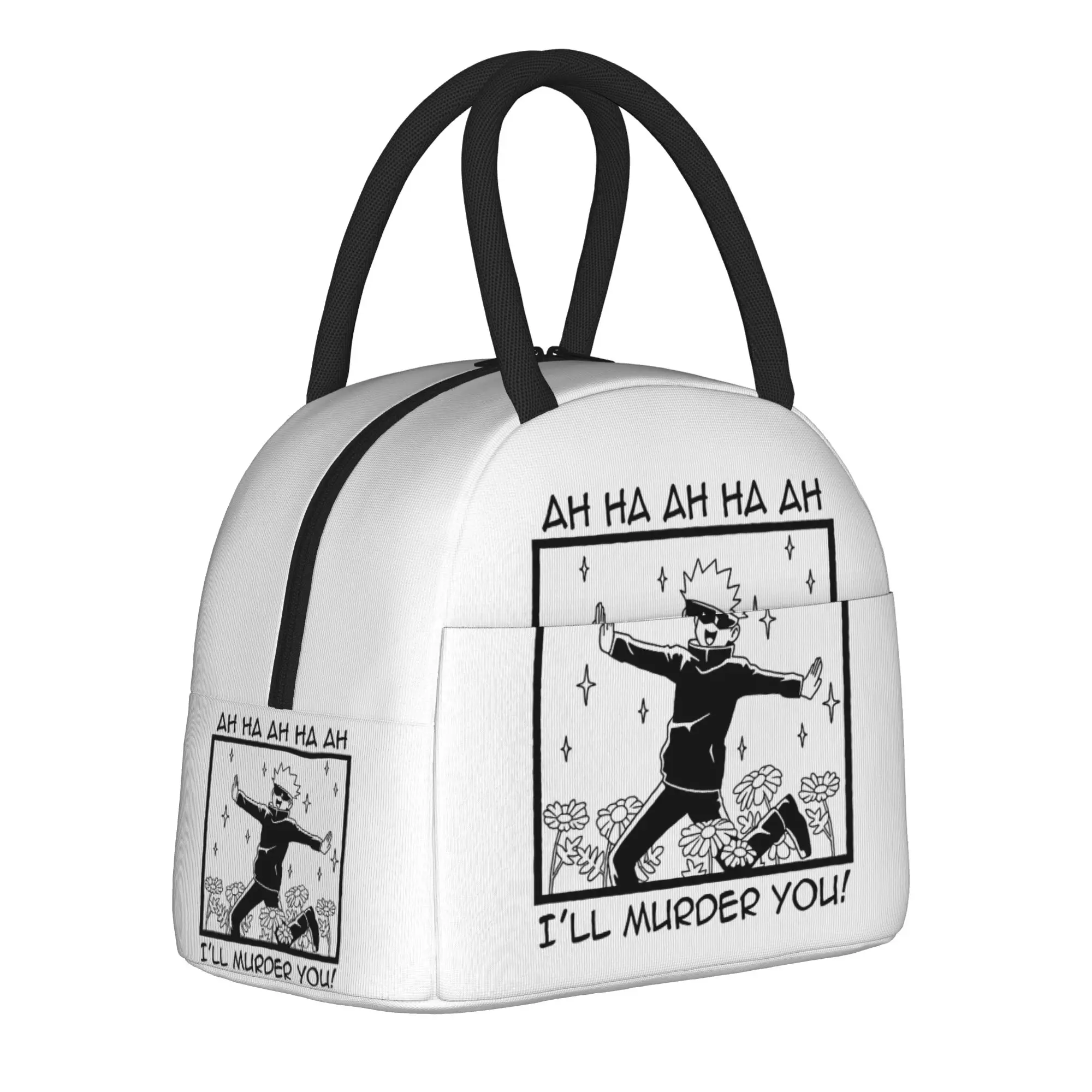 Gojo Satoru Jujutsus Kaisens Product Insulated Lunch Bags For Outdoor Food Storage Bag Portable Thermal Cooler Lunch Boxes
Gojo Satoru Jujutsus Kaisens Product Insulated Lunch Bags For Outdoor Food Storage Bag Portable Thermal Cooler Lunch Boxes