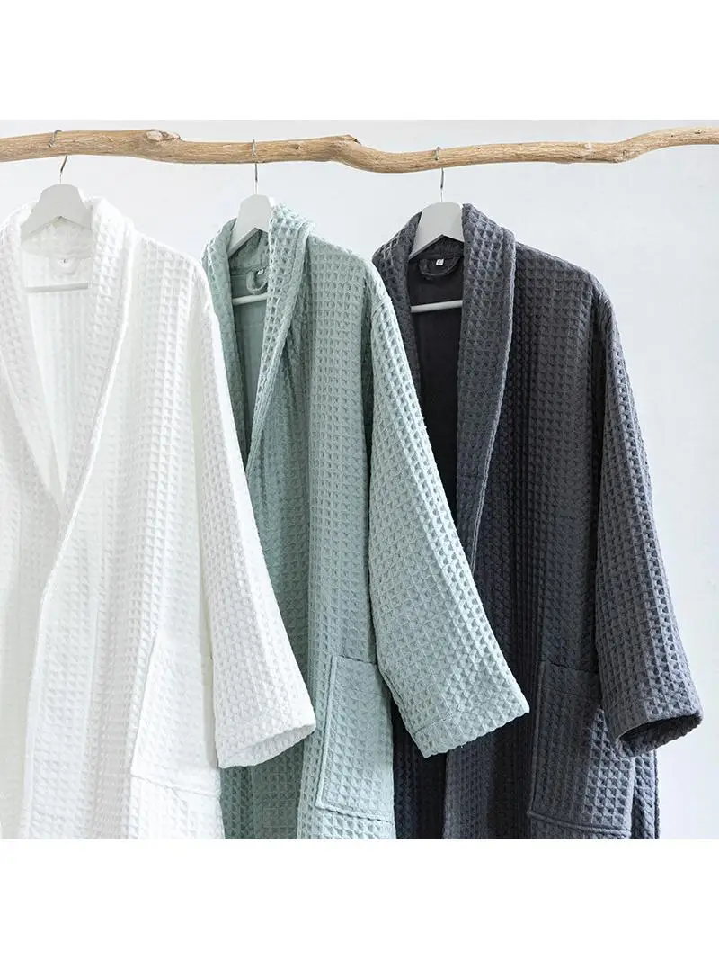 Long Honeycomb Bathrobe Robe for Men And Women Hotel Style Home Clothes Couples Matching Cotton Material Spring
Long Honeycomb Bathrobe Robe for Men And Women Hotel Style Home Clothes Couples Matching Cotton Material Spring