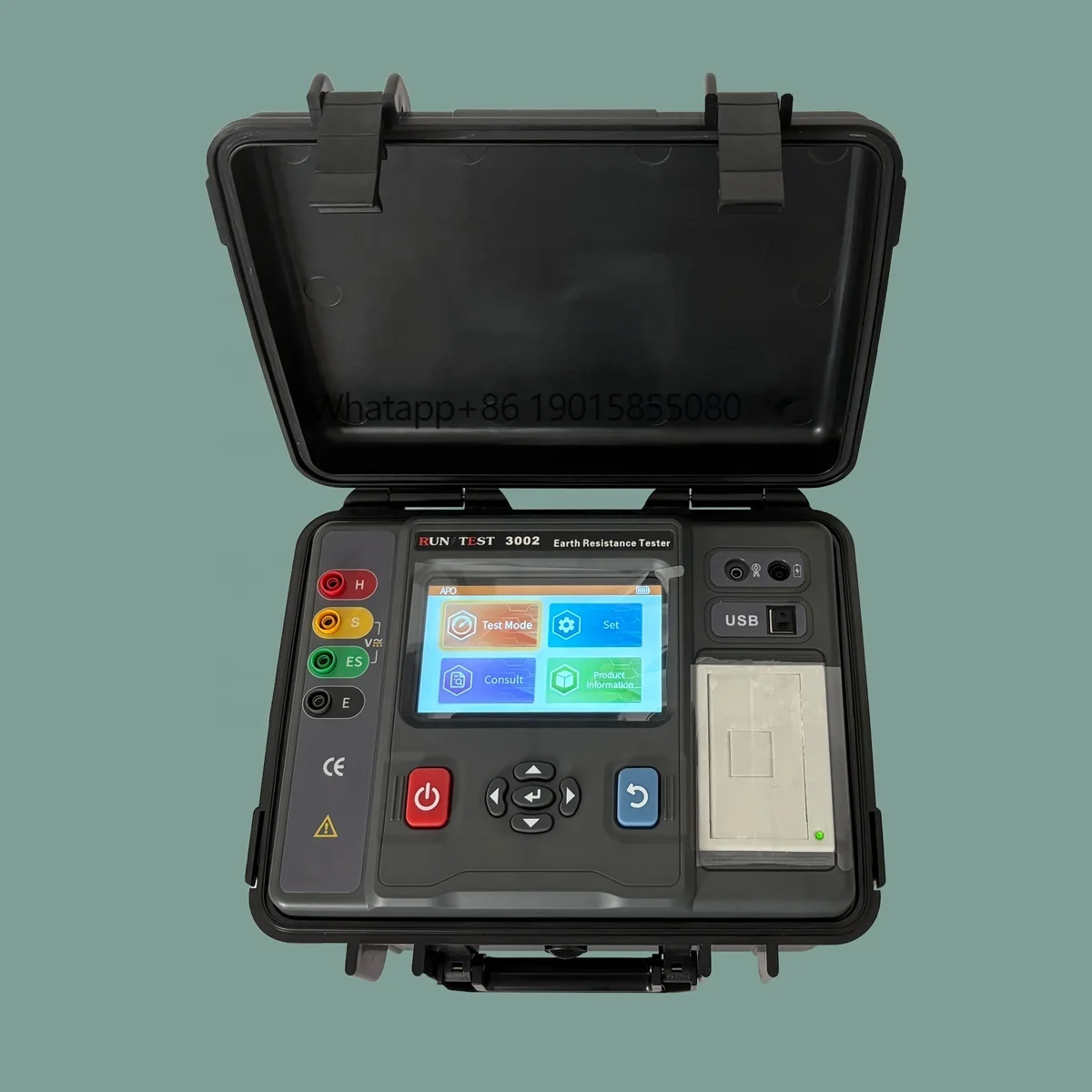 Simple Electronic Ground Digital Earth Resistance Tester with LCD Display 220V for Work 1-Year Warranty
Simple Electronic Ground Digital Earth Resistance Tester with LCD Display 220V for Work 1-Year Warranty