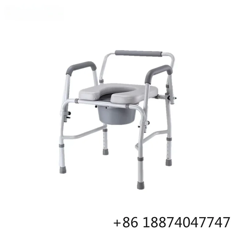 Mobility Impaired Hospital Plastic Bedside Commode Toilet Chair with Folding Walker for the Elderly Adult
Mobility Impaired Hospital Plastic Bedside Commode Toilet Chair with Folding Walker for the Elderly Adult