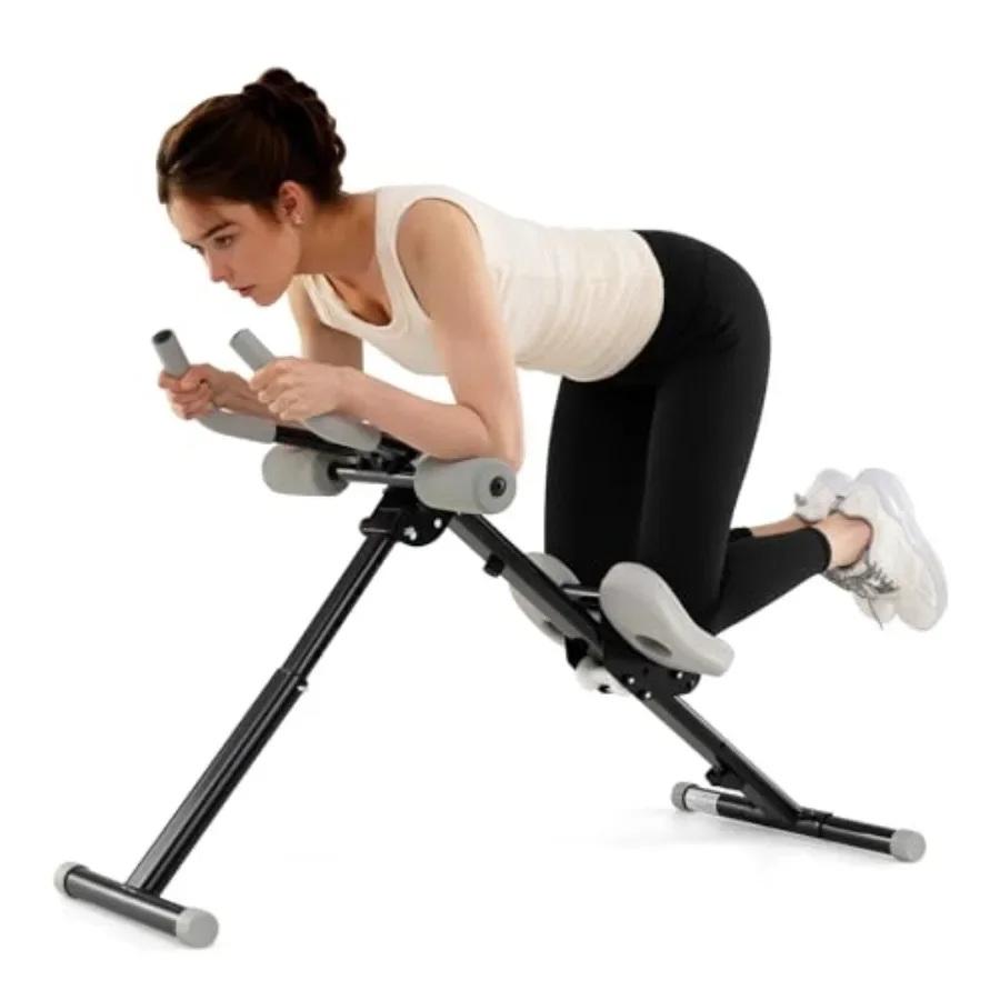 Home gym ab workout equipment: adjustable core trainer with LCD monitor big knee pads foam cover black and gray for full-body s
Home gym ab workout equipment: adjustable core trainer with LCD monitor big knee pads foam cover black and gray for full-body s