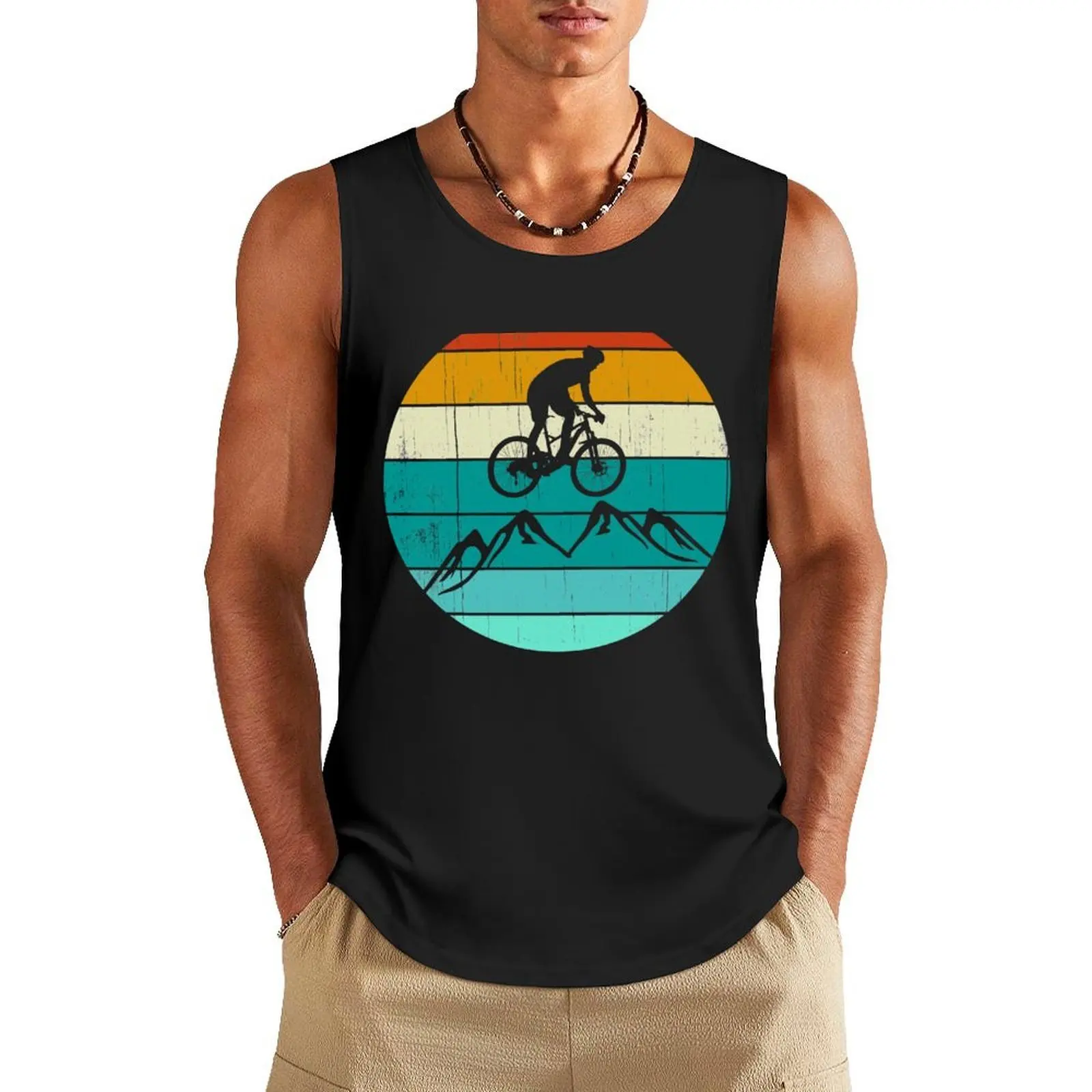 Vintage Downhill Mountain Biking MTB Tank Top Gym T-shirts for men t-shirt for man Sportswear for men Male vest
Vintage Downhill Mountain Biking MTB Tank Top Gym T-shirts for men t-shirt for man Sportswear for men Male vest