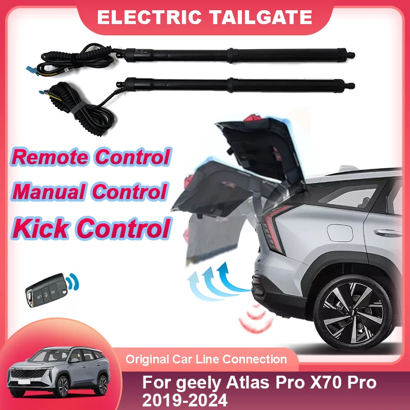 Car Lift Auto Automatic Trunk Electric Tailgate Electric Motor For Trunk Foot Kick For geely atlas Pro X70 Pro boyue l 2019-2024
Car Lift Auto Automatic Trunk Electric Tailgate Electric Motor For Trunk Foot Kick For geely atlas Pro X70 Pro boyue l 2019-2024