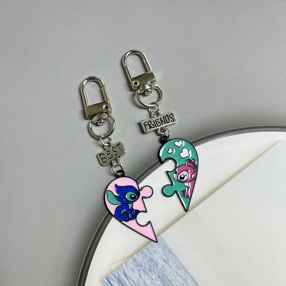 2pcs Best Friends Jigsaw Puzzle Keychain Heart Shaped BFF Key Ring Couple Gifts DIY Handmade Jewelry for Friendship
2pcs Best Friends Jigsaw Puzzle Keychain Heart Shaped BFF Key Ring Couple Gifts DIY Handmade Jewelry for Friendship